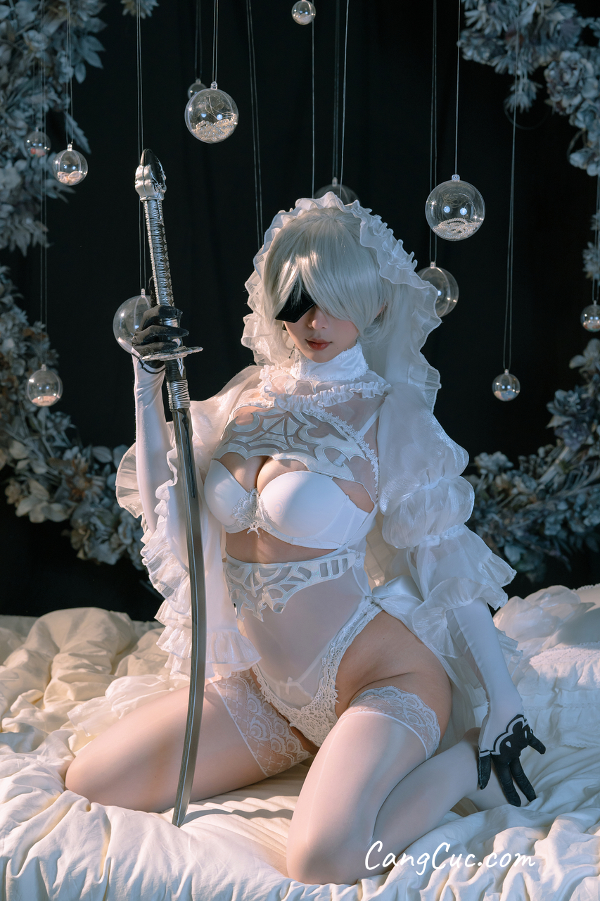 Coser@云溪溪 (Yunx1x1) & 奶桃 – 2B本 YoRHa No.2 Type B 上 ảnh 113